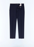 Pantalon de costume en laine fresco - P3LOXA-BV01-D032