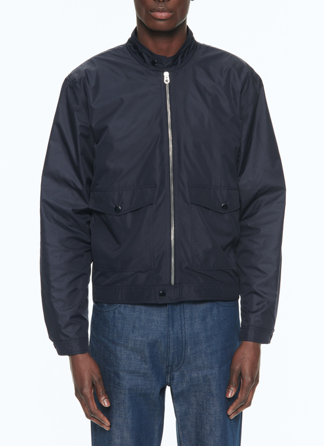 Parka homme bleu marine polyamide Fursac - M3BWAY-BM31-30