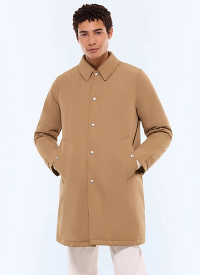 Parka homme beige tissu membrané déperlant Fursac - M3ECKA-GM25-A008