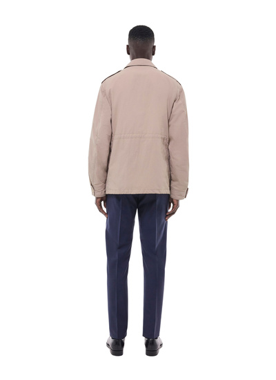 Parka beige homme tissu déperlant Fursac - M3GILD-GM21-A008