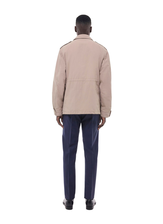 Parka beige homme tissu déperlant Fursac - M3GILD-GM21-A008