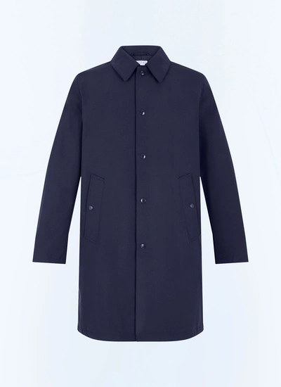 Parka bleu homme tissu membrané déperlant Fursac - M3ECKA-GM25-D030