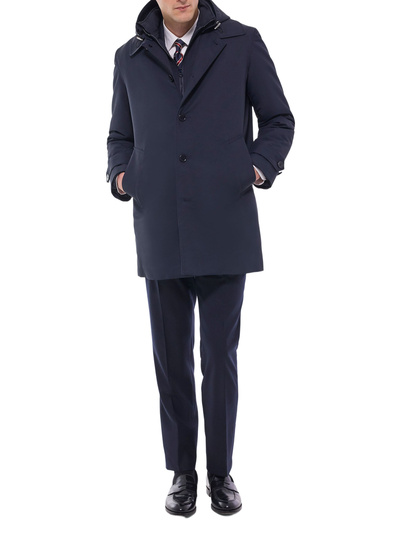Parka bleu marine homme Fursac - M3EFFA-EM42-D030