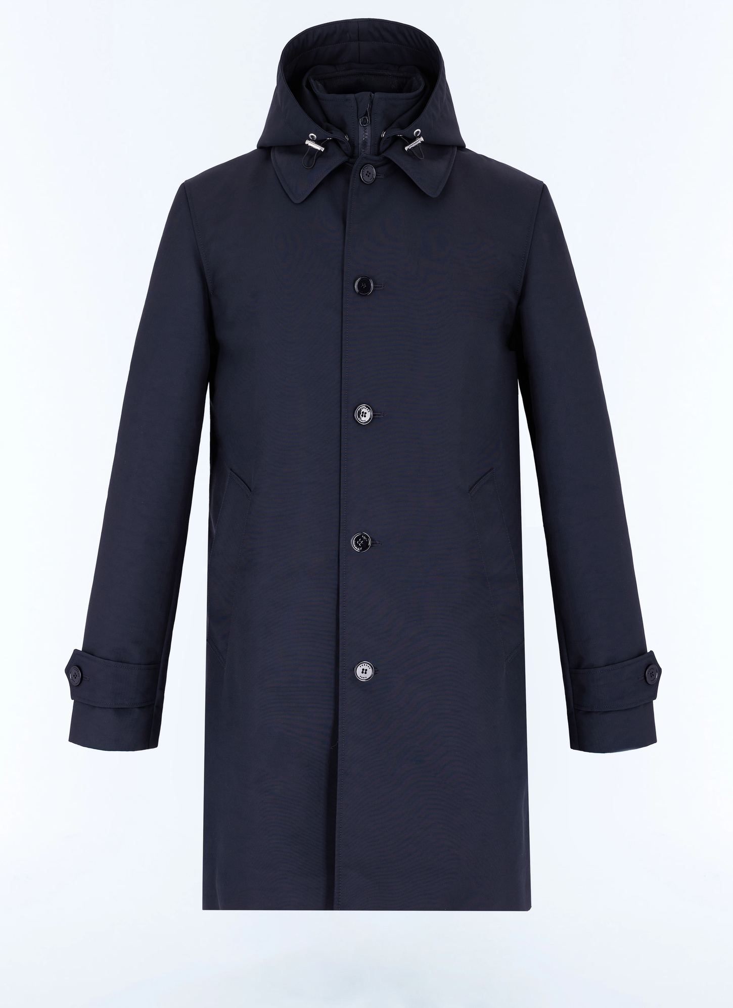 Parka bleu homme tissu technique déperlant Fursac - M3EFFA-EM42-D030