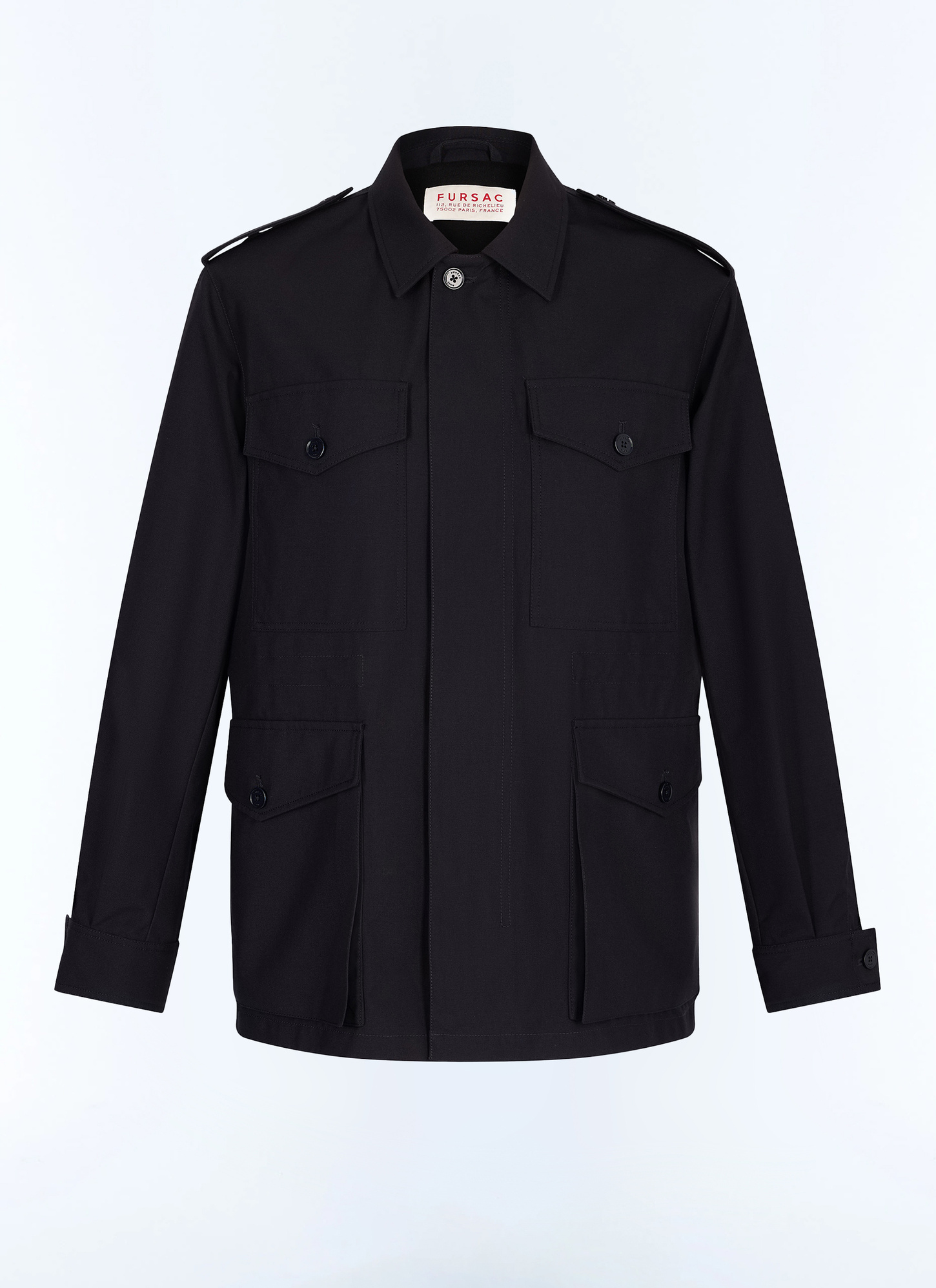 Parka toile technique certifiée déperlante homme Fursac - M3GILD-CM33-D030