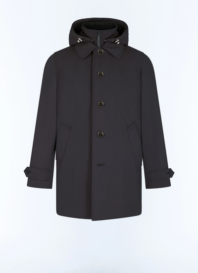 Parka gris homme tissu technique déperlant Fursac - M3EFFA-EM42-B021