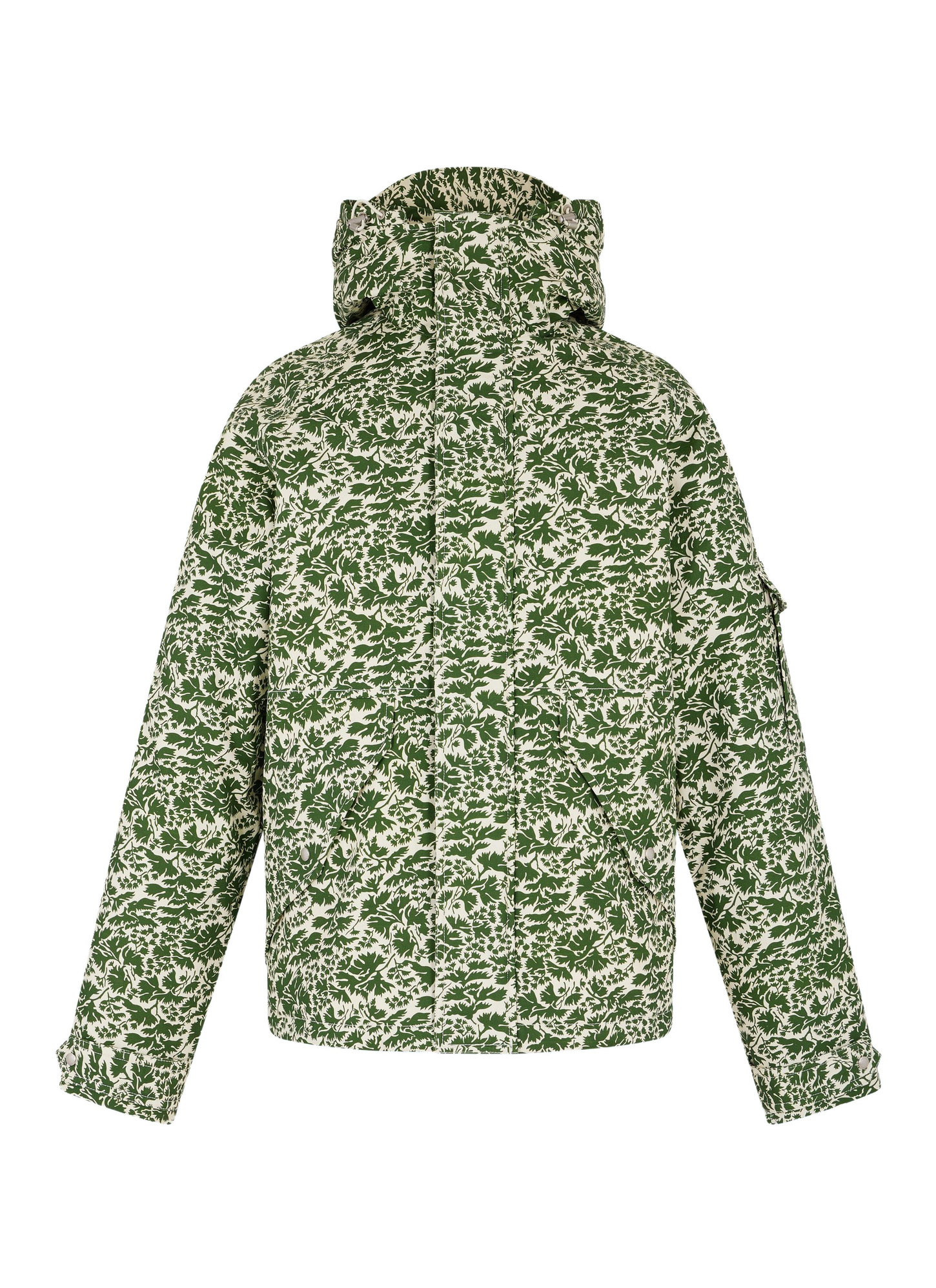 Parka vert homme tissu technique déperlant Fursac - M3GAME-GM14-H015