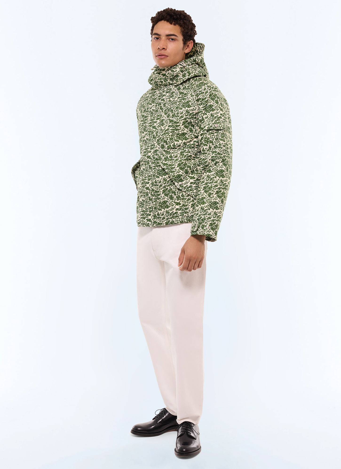 Parka imprimé camouflage vert homme Fursac - M3GAME-GM14-H015