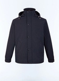 Parka courte en toile déperlante - M3LEFA-GM25-D030