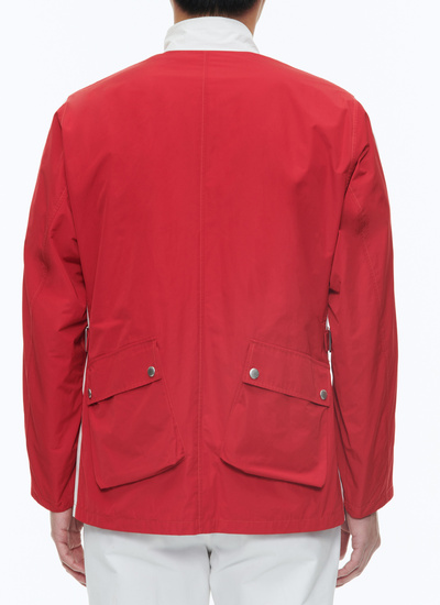 Parka homme toile technique Fursac - M3DOTO-CM31-C003