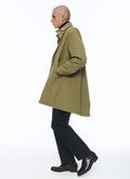 Parka matelassée fishtail en twill - M3CARK-CM02-H005