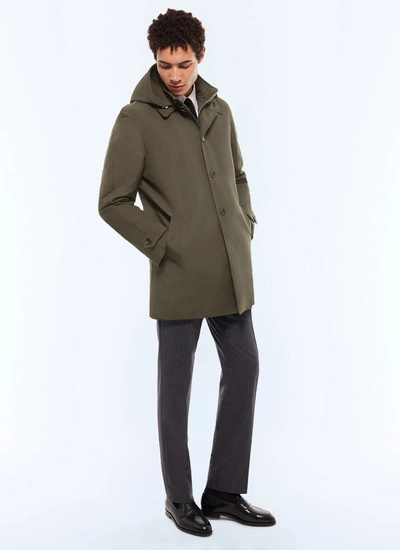 Parka vert olive homme Fursac - M3EFFA-EM42-H015
