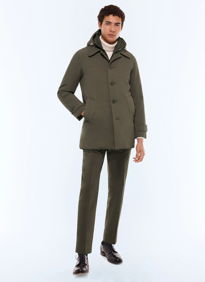 Parka vert olive homme Fursac - M3EFFA-EM42-H015