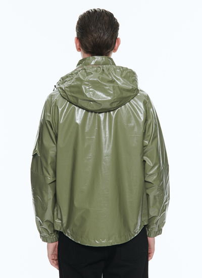 Parka vert homme polyester Fursac - M3BOFT-BM29-44