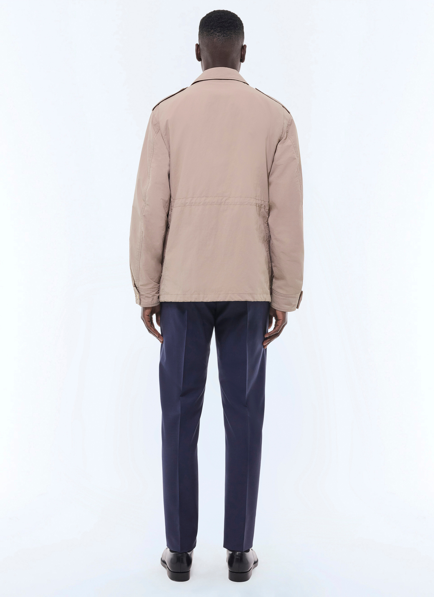 Men's water-repellent fabric parka Fursac - M3GILD-GM21-A008