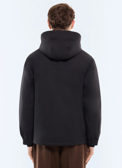 Men's black parka Fursac - M3LEFA-GM25-B020