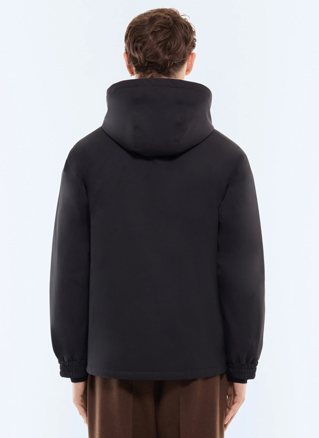 Men's black parka Fursac - M3LEFA-GM25-B020