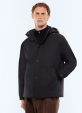 Hooded polyester parka - M3LEFA-GM25-B020