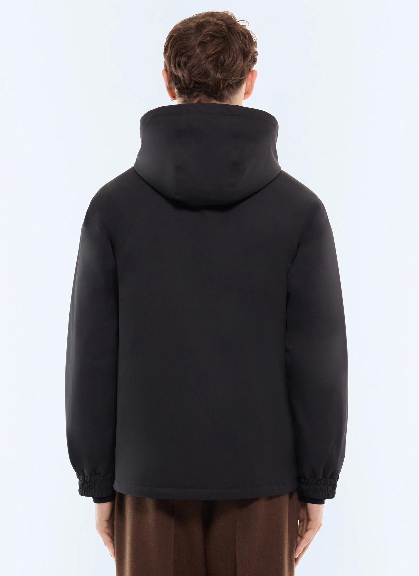 Men's black parka Fursac - M3LEFA-GM25-B020