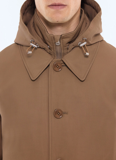 Men's camel parka Fursac - M3EFFA-CM33-A011