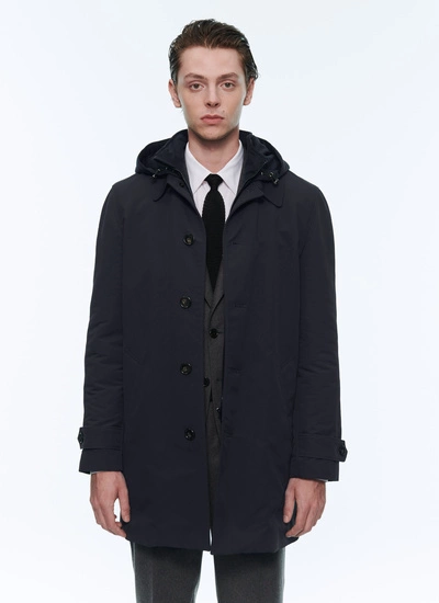 Men's navy blue parka Fursac - M3AFFA-A305-30