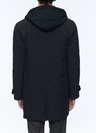 Men's navy blue parka Fursac - M3AFFA-A305-30