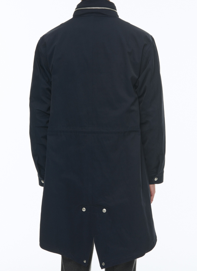 Men's technical twill in cotton and polyamide parka Fursac - M3CARK-CM02-D030