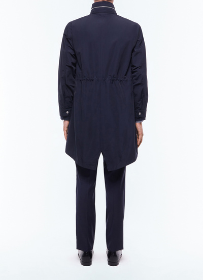 Men's navy blue parka Fursac - M3DISH-DM08-D030