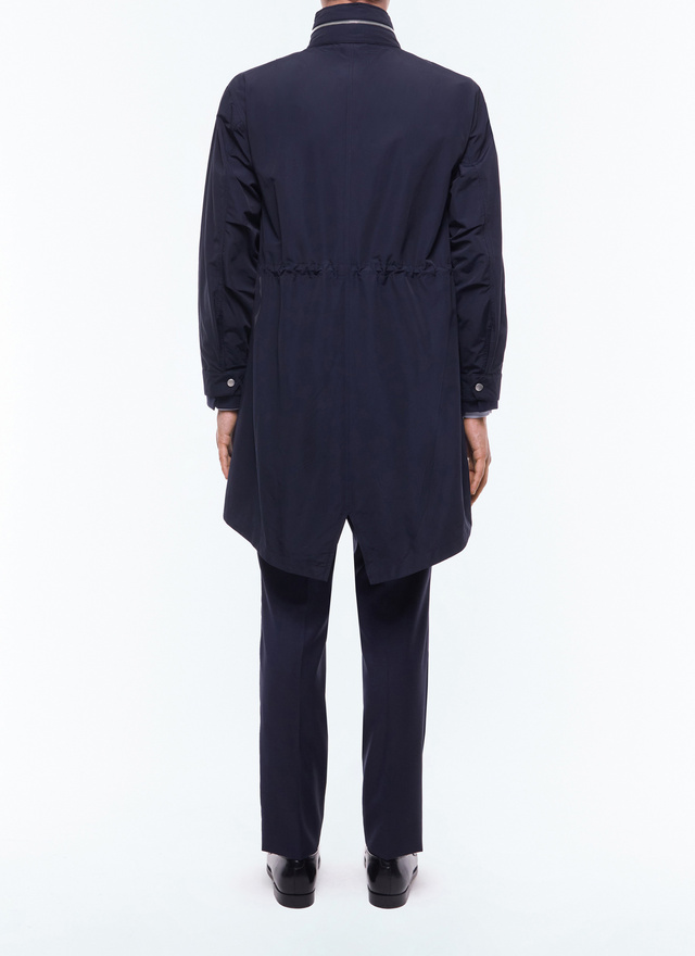 Men's navy blue parka Fursac - M3DISH-DM08-D030