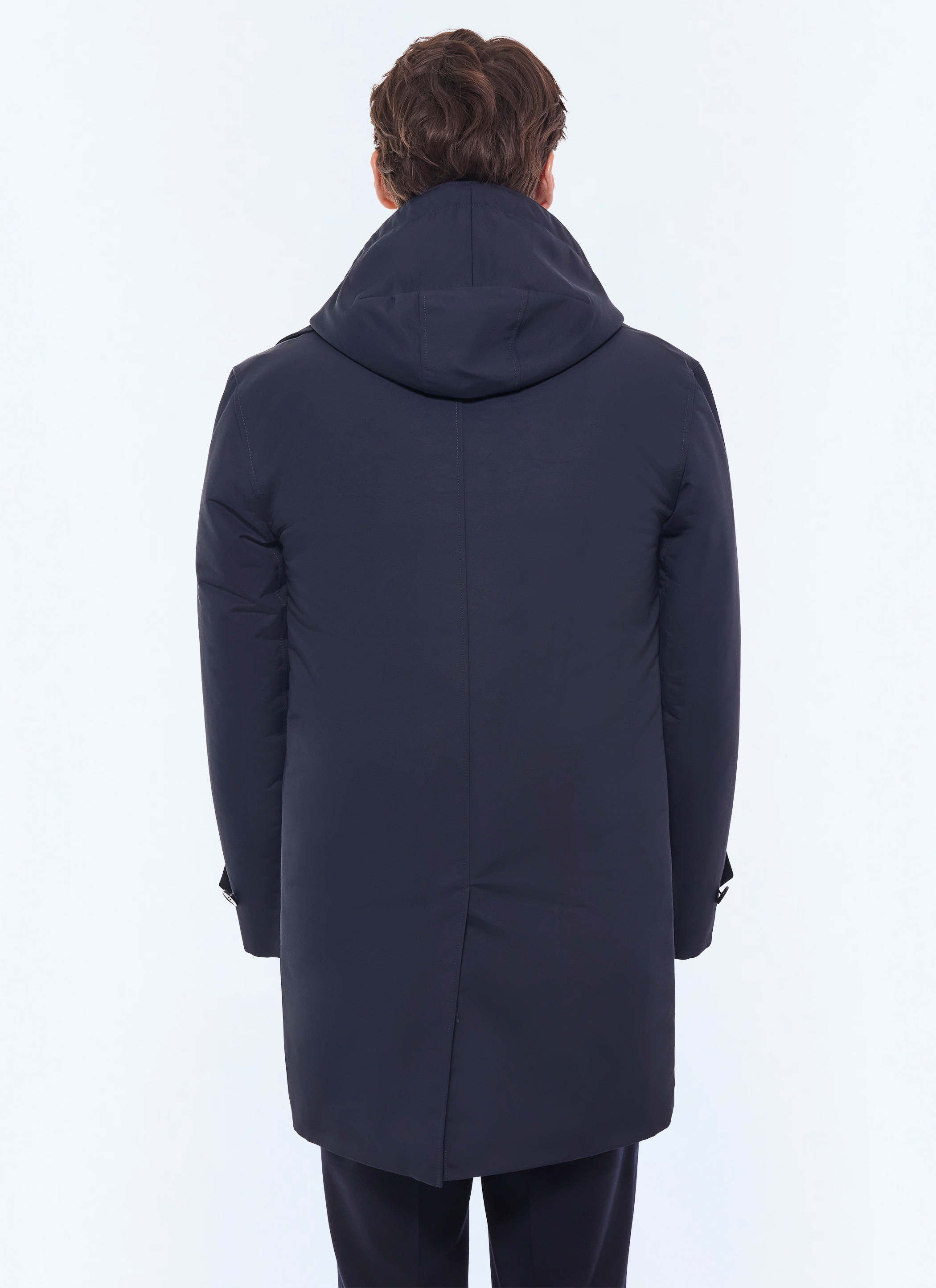Navy blue parka M3EFFA-EM42-D030 - Men's parka
