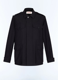 Water-repellent technical fabric jacket - M3GILD-CM33-D030
