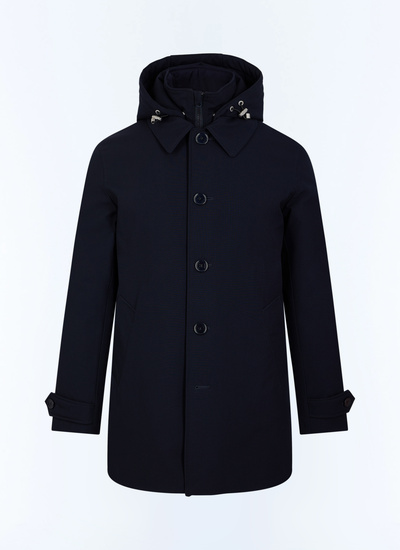 Men's blue, navy blue main fabric: 65% polyester, 35% viscoselining: 100% polyesterpadding: 100% polyester parka Fursac - M3EFFA-CM33-D030