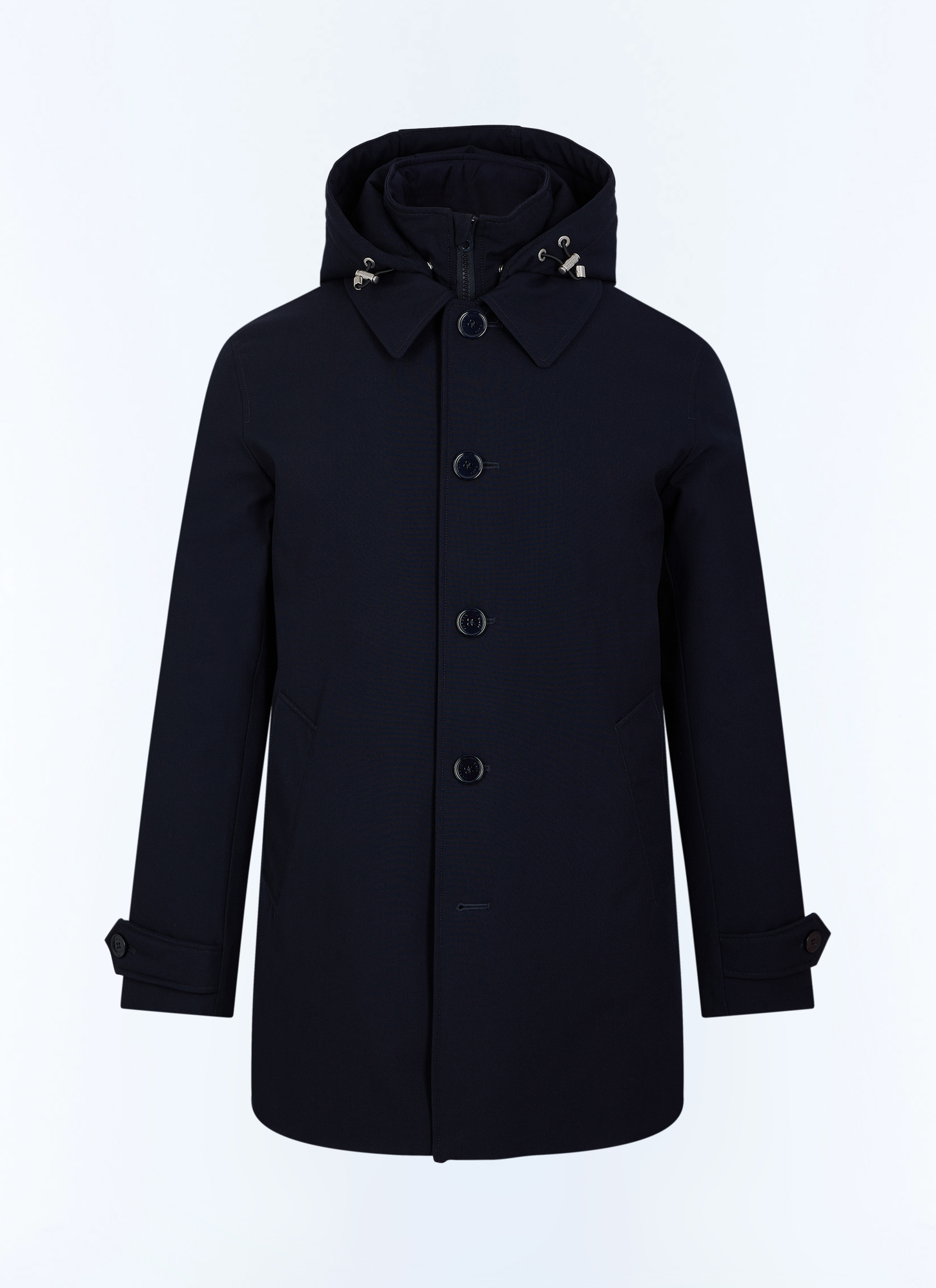 Men's blue, navy blue main fabric: 65% polyester, 35% viscoselining: 100% polyesterpadding: 100% polyester parka Fursac - M3EFFA-CM33-D030