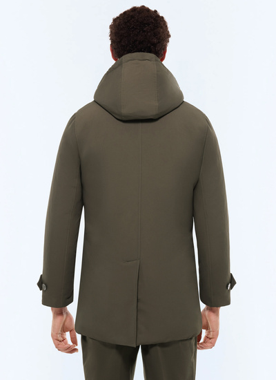 Men's technical water-repellent fabric parka Fursac - M3EFFA-EM42-H015