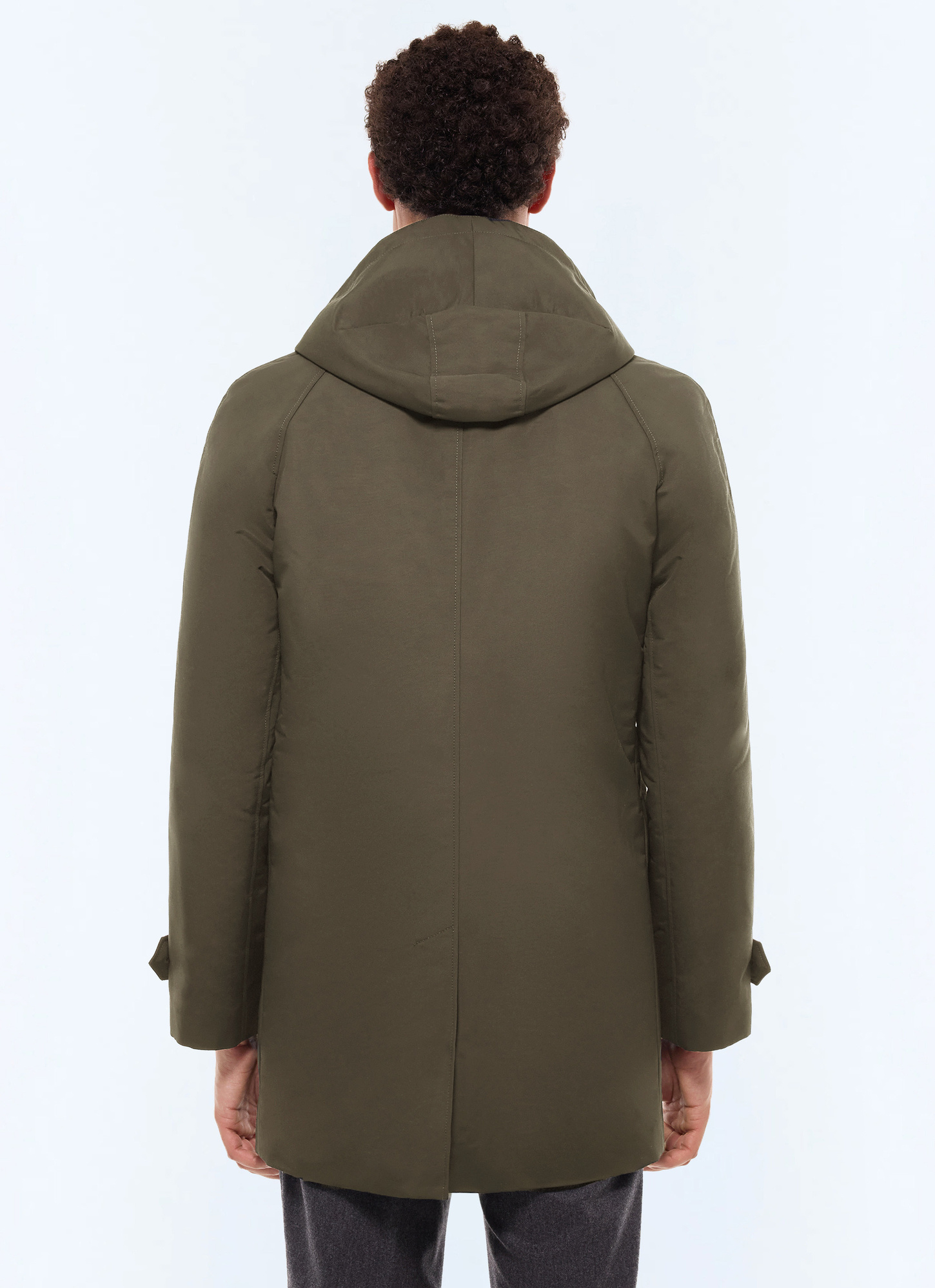 Men's technical water-repellent fabric parka Fursac - M3EFFA-EM42-H015