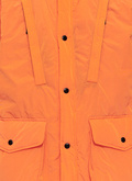 Orange water-repellent canvas parka - 22HM3ARKA-AM14/60