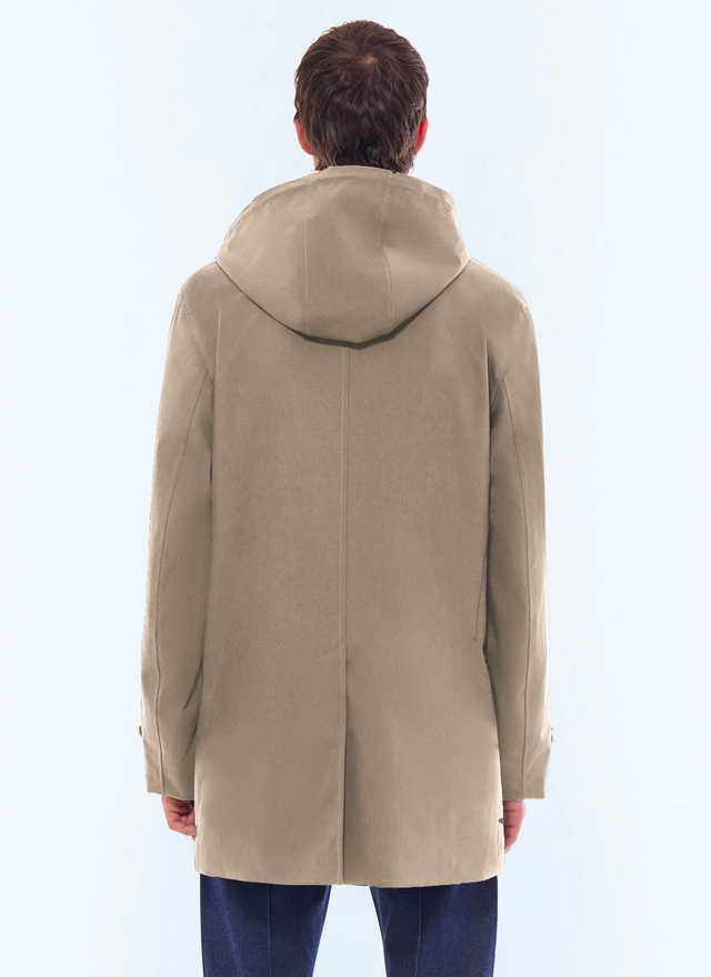 Men's water-repellent certified technical fabric parka Fursac - M3JAFF-CM33-G014