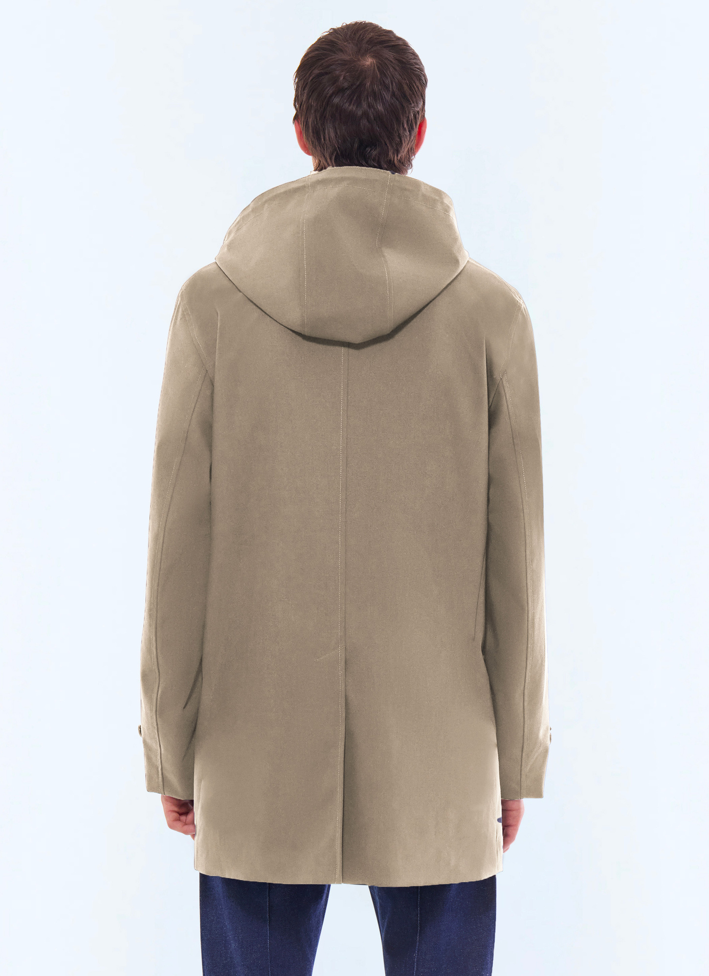 Men's water-repellent certified technical fabric parka Fursac - M3JAFF-CM33-G014