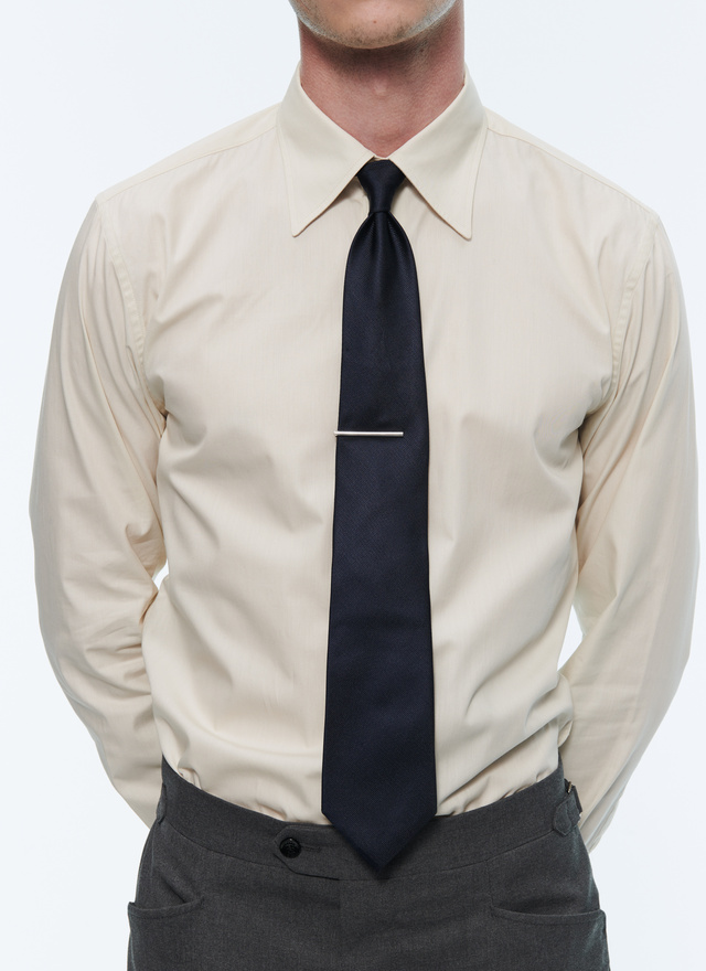 Pince à cravate argenté homme Fursac - D2PINC-P920-91