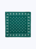 Pochette en soie à imprimé géométrique - 22HD1POCH-AR14/41