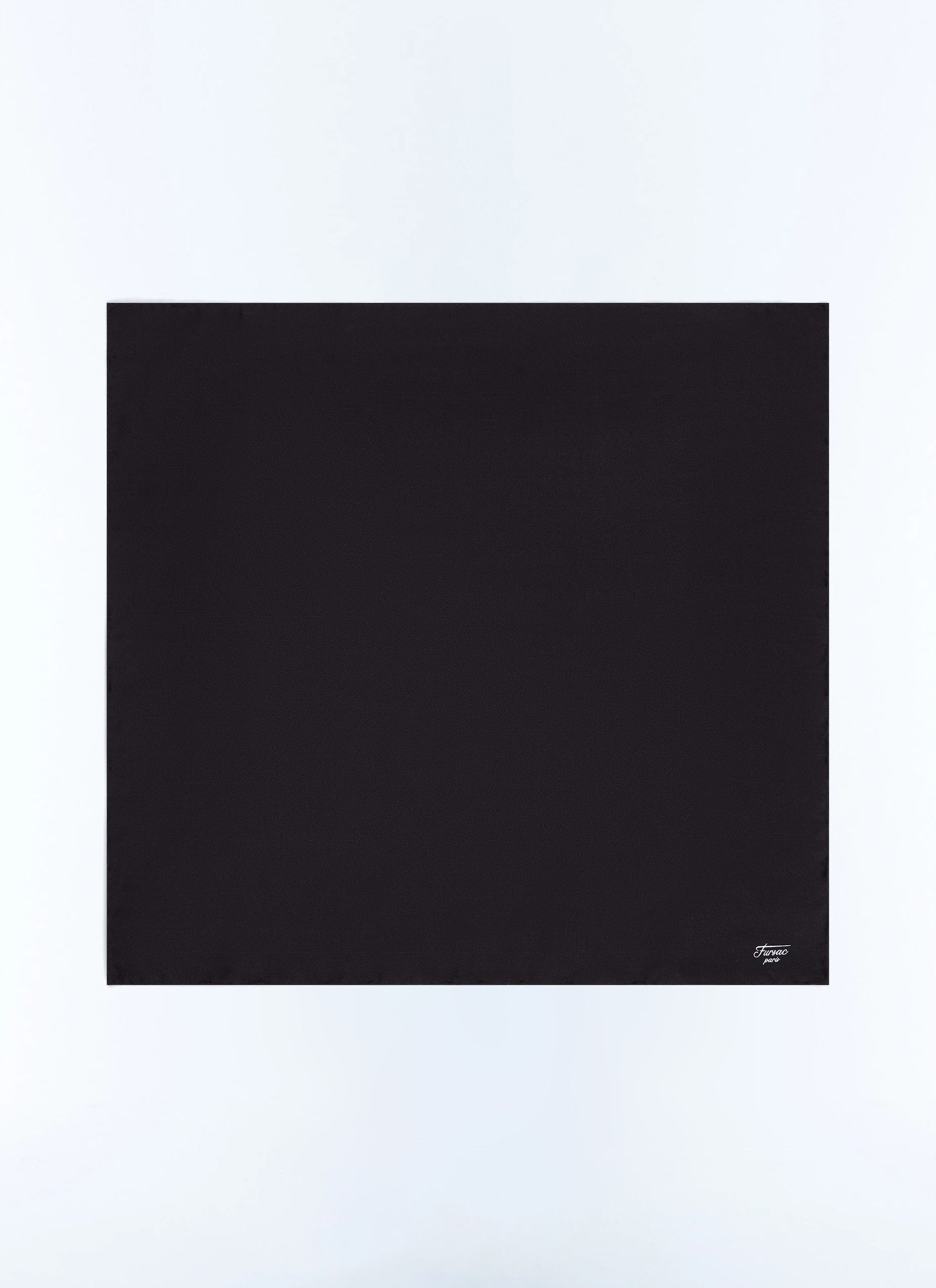 Pochette homme noir tissu principal: 100% soiedoublure: aucune Fursac - D1POCH-LR20-B020