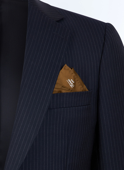 Pochette homme tabac tissu principal: 100% soiedoublure: aucune Fursac - D1POCH-LR20-G021