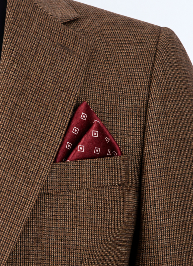 Men's pocket square Fursac - D1POCH-LR06-C014