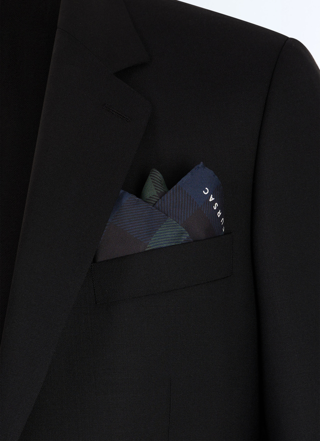 Men's pocket square Fursac - D1POCH-JR01-H011