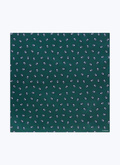 Printed silk twill pocket square - D1POCH-ER12-H009