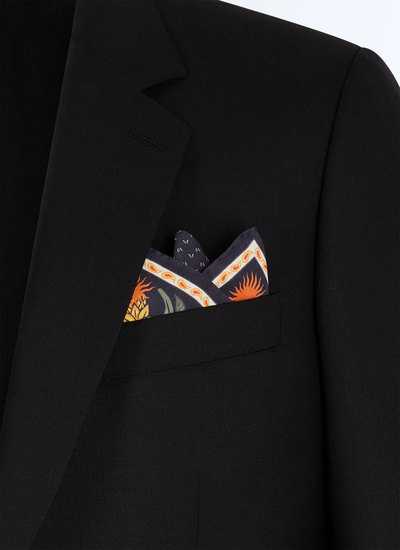 Men's pocket square Fursac - D1POCH-JR13-L003