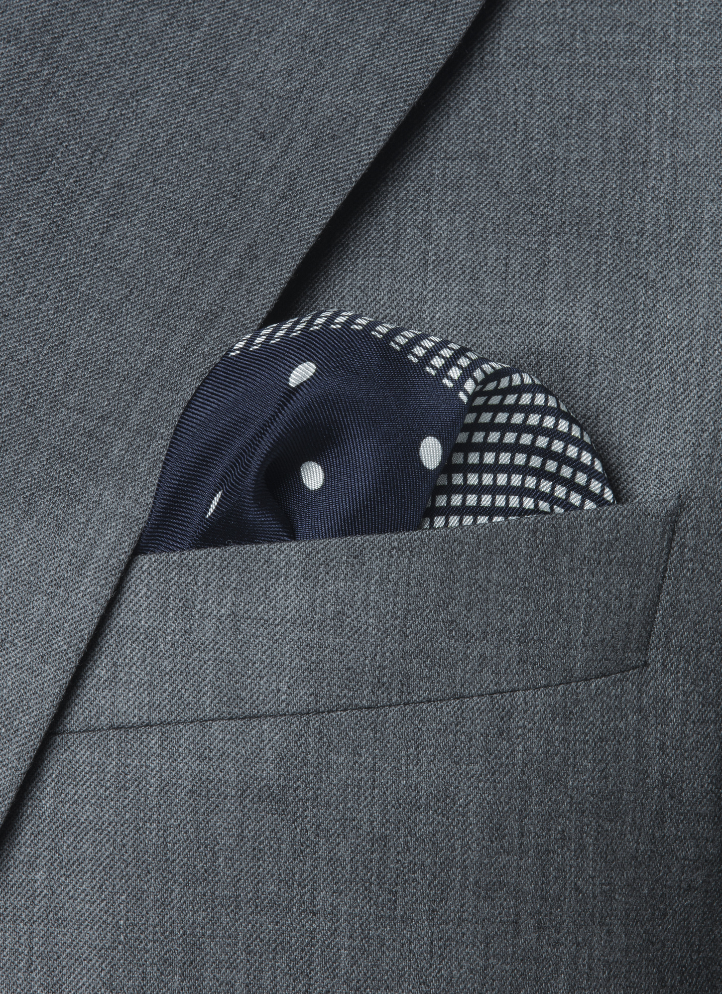 Men's pocket square Fursac - D1POCH-E292-30