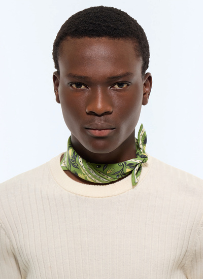 Men's pocket square Fursac - D1POCH-JR12-H006