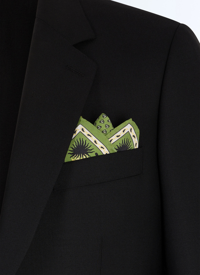 Men's pocket square Fursac - D1POCH-JR12-H006