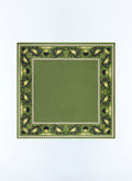 Silk pocket square with print - D1POCH-JR12-H006